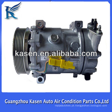 Hight qualidade 12v pv6 peugeot 307 compressor de ar condicionado